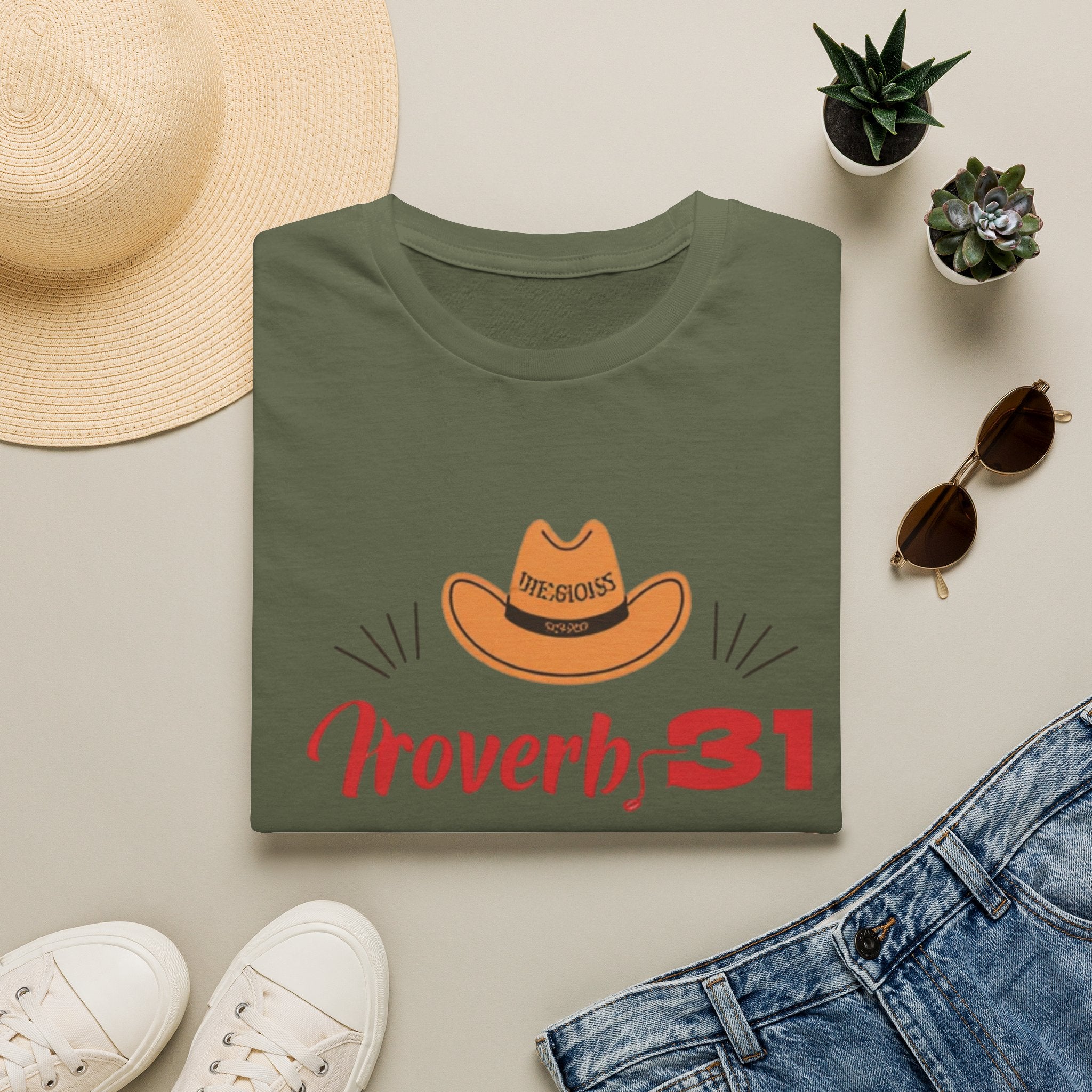 Proverbs 31 Cowgirl T-Shirt — 'Proverbs 31 But Make It Cowgirl' Christian Western Tee