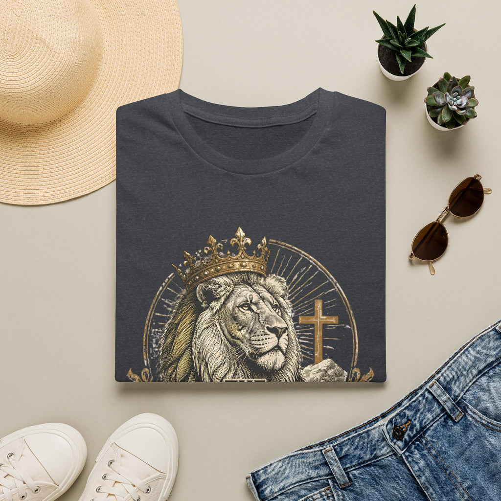 Lion of Judah T-Shirt — Christian Faith King Lion Graphic Tee