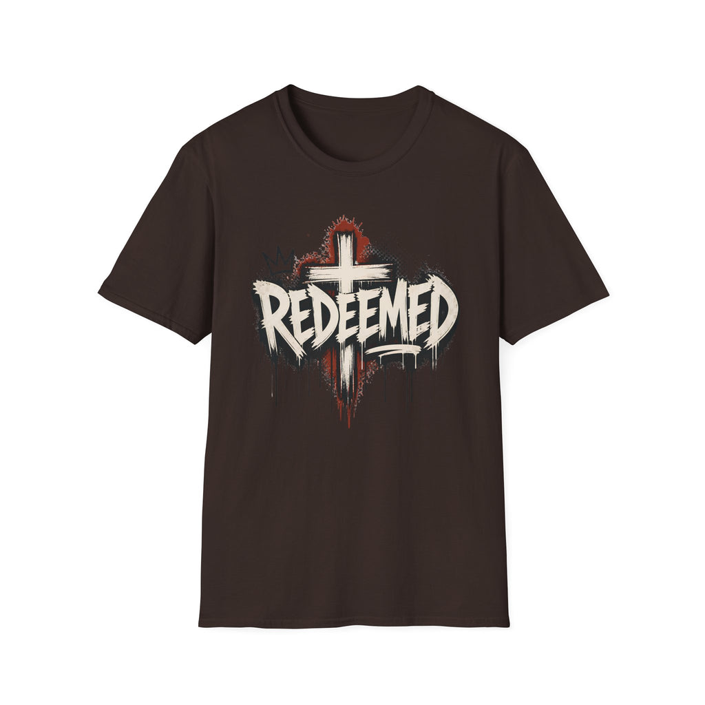 Redeemed Cross T‑Shirt — Christian Faith Graphic Tee