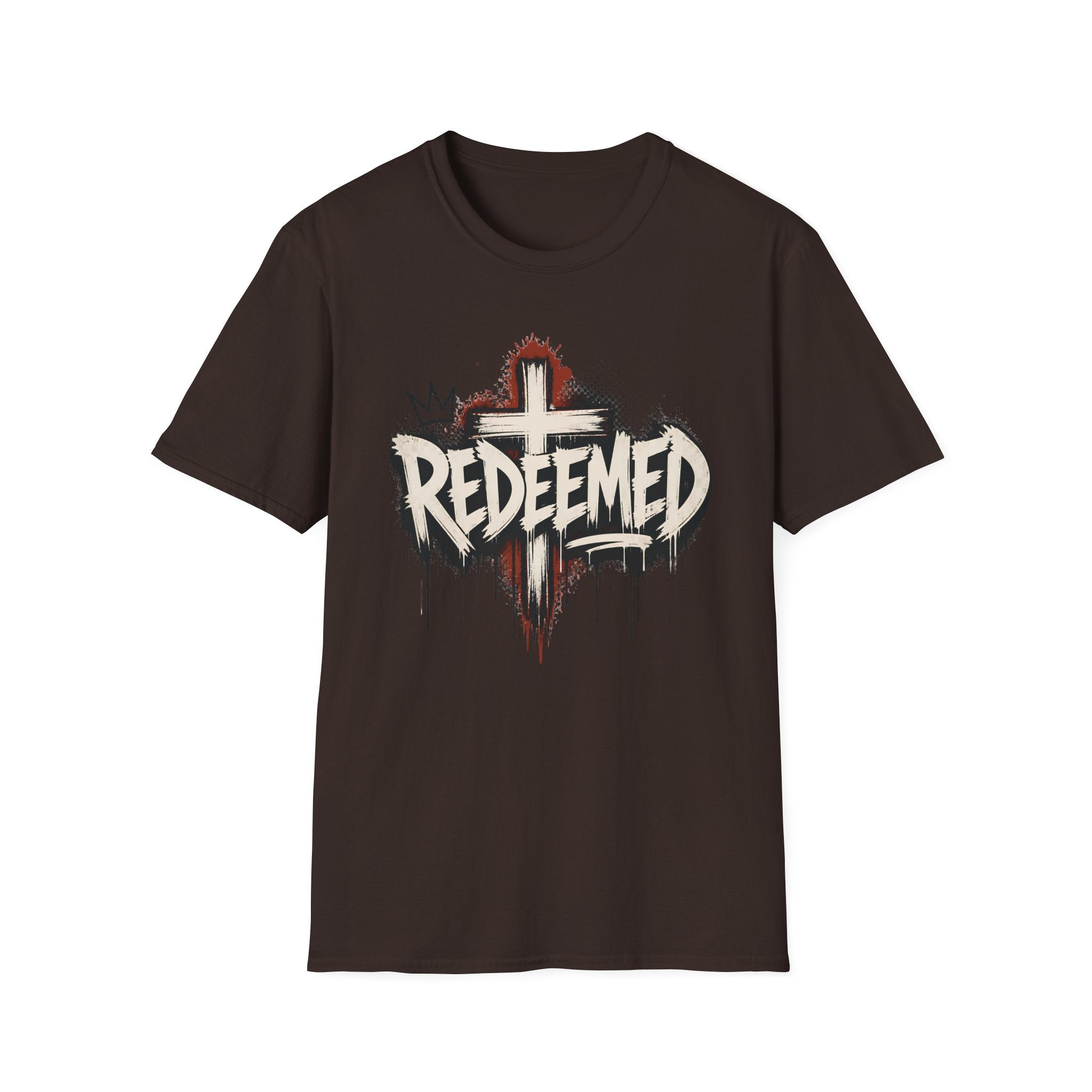 Redeemed Cross T‑Shirt — Christian Faith Graphic Tee