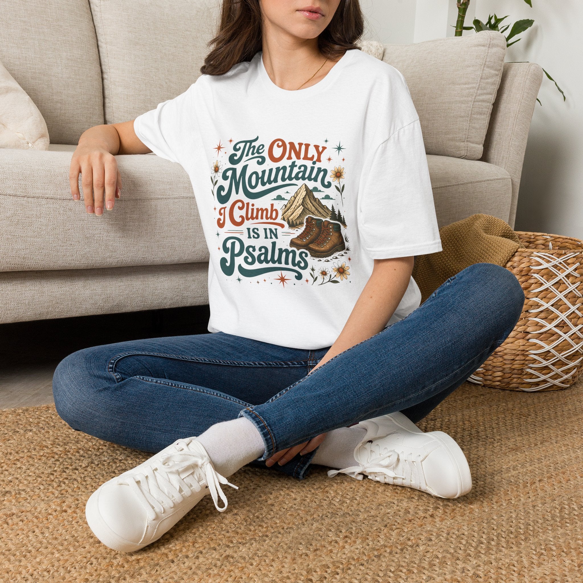 Mountain Psalms T-Shirt — "The Only Mountain I Climb Is in Psalms"