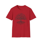 Tree of Life T-Shirt — Detailed Oak Tree Illustration Shirt