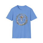 Christian Cross Floral T-Shirt — "Jesus Enough" Inspirational Tee