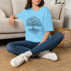 Tree of Life T-Shirt — Detailed Oak Tree Illustration Shirt