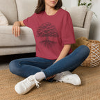 Tree of Life T-Shirt — Detailed Oak Tree Illustration Shirt
