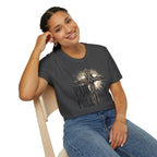 Christian T-Shirt — "Paid in Full" Cross Graphic Faith Tee