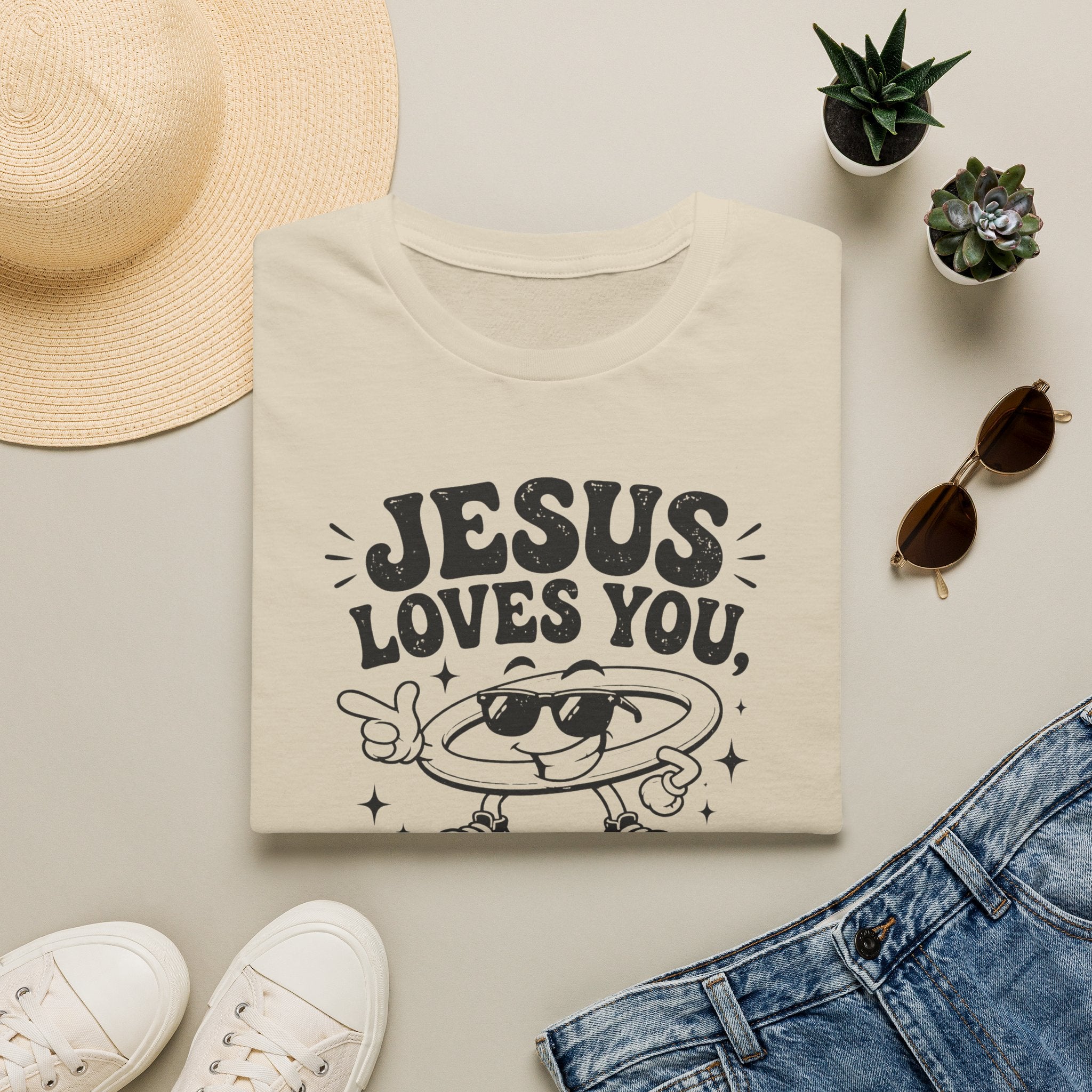 Jesus Loves You T-Shirt — 'But I’m His Favorite' Christian Graphic Tee