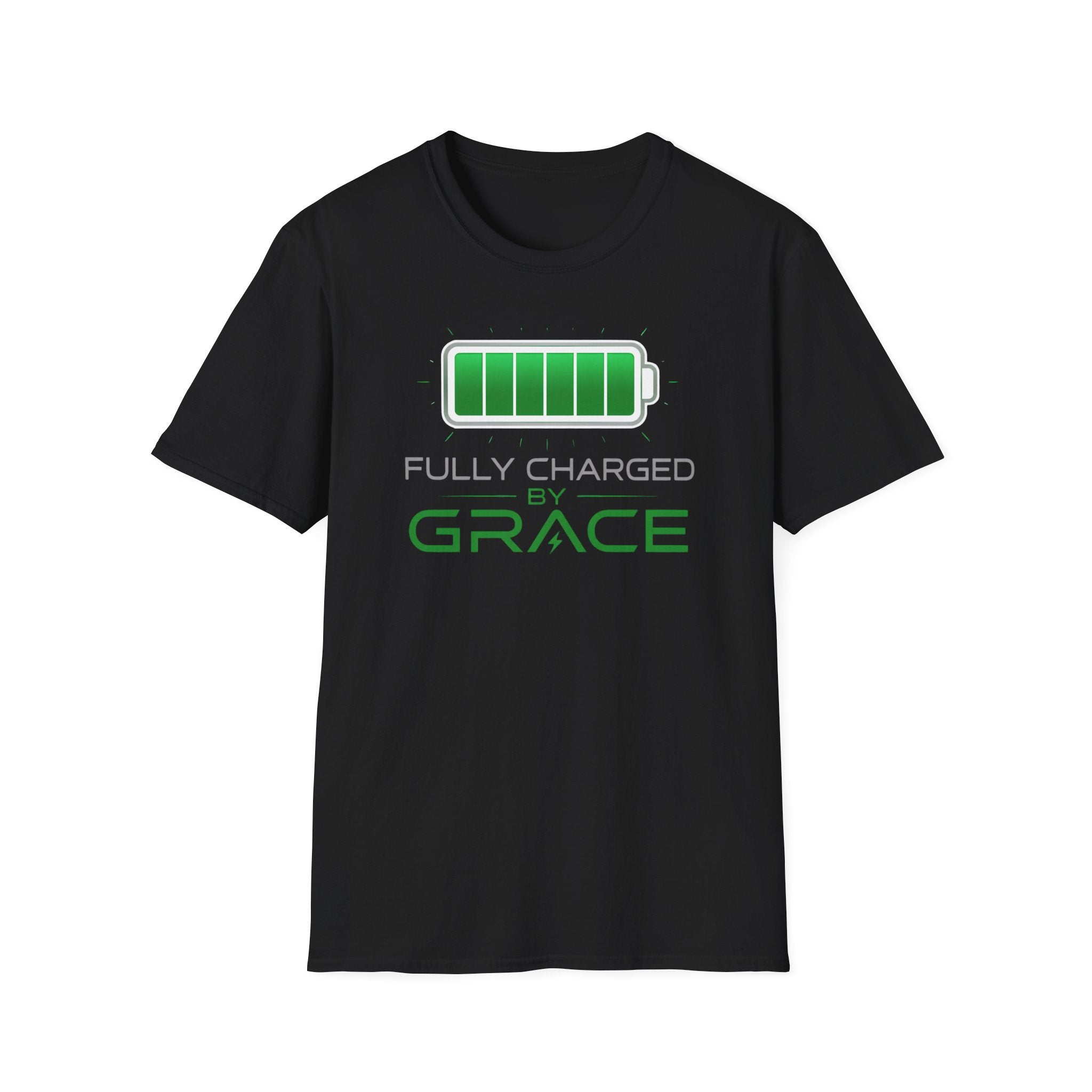 T-Shirt — Fully Charged by Grace Graphic Tee