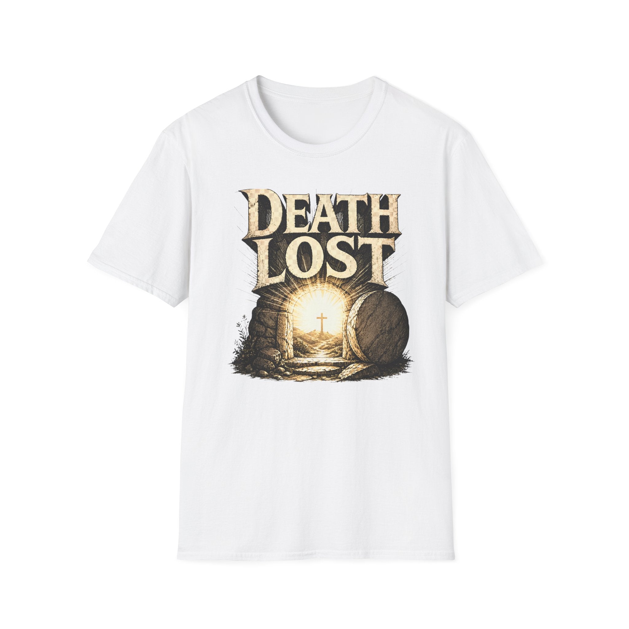 Death Lost T-Shirt — Vintage Tombstone Graphic Tee