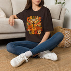 Praise the Lord Fall T-Shirt — Retro Pumpkin & Cross Christian Tee