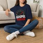 Gospel Fueled T-Shirt — Christian Faith Fuel Gauge Tee