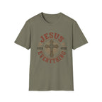 Jesus Over Everything T-Shirt — Christian Cross Faith Tee