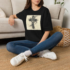 Vintage Microphone Cross T-Shirt — Retro Gospel Music Tee