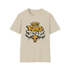 King Jesus T-Shirt — Crowned Faith Graphic Tee