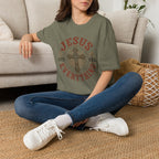 Jesus Over Everything T-Shirt — Christian Cross Faith Tee