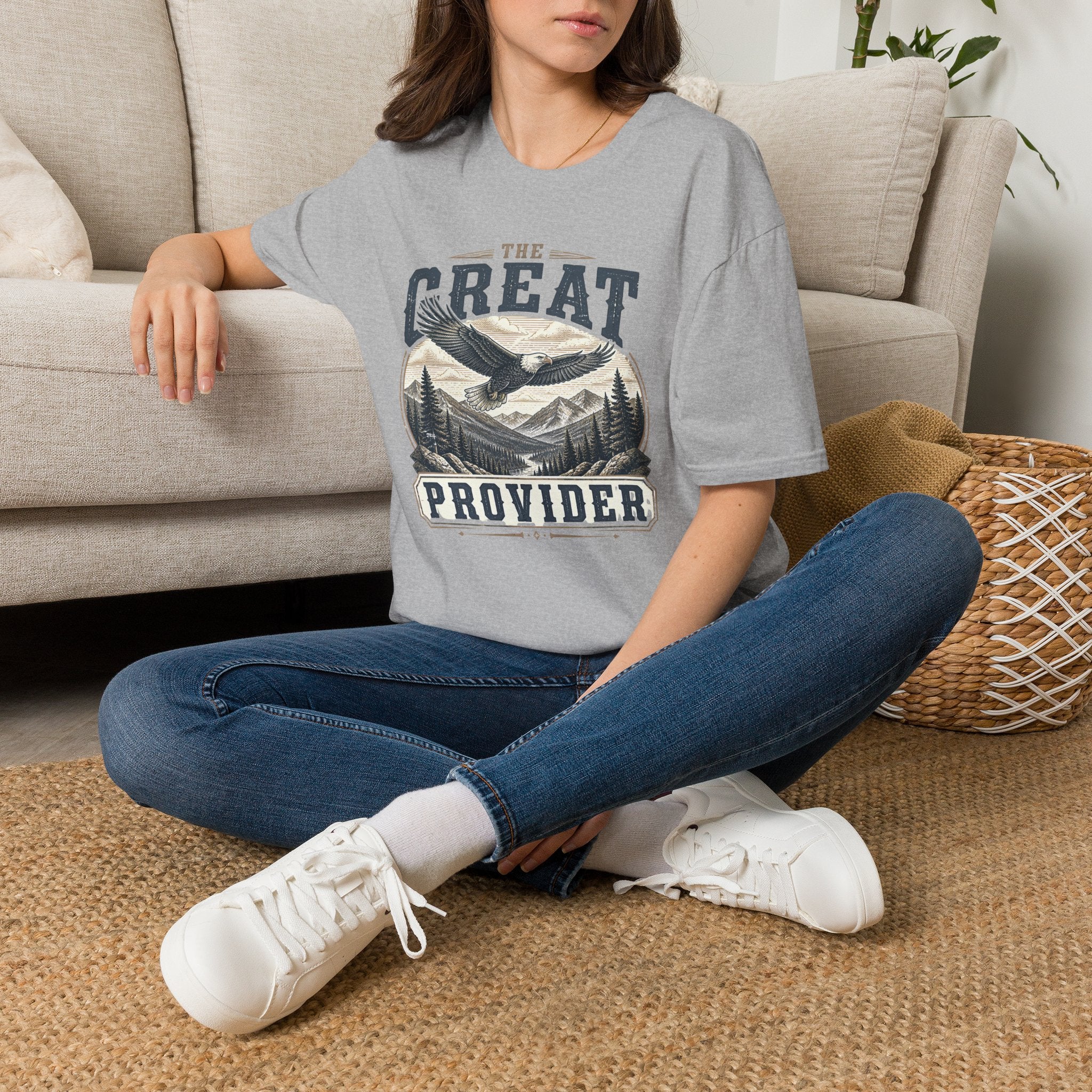 The Great Provider T-Shirt — Vintage Eagle Outdoors Tee