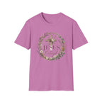 Christian Cross Floral T-Shirt — "Jesus Enough" Inspirational Tee