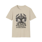 Christian Cross T-Shirt — "Jesus Changed Everything" Faith Tee