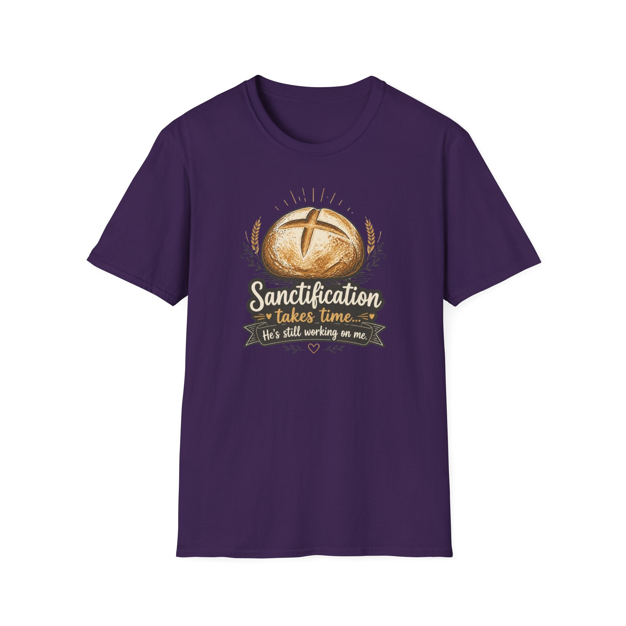 Sanctification Bread T-Shirt — Christian Faith & Scripture Tee