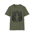 I Will Fear No Evil T-Shirt — Psalm 23:4 Inspirational Christian Tee