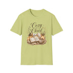 Cozy with Christ T‑Shirt — Faithful Christmas Cozy Home Design