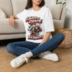 Saved by Grace T‑Shirt — Skateboard Faith Graphic