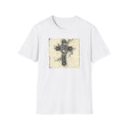 Vintage Microphone Cross T-Shirt — Retro Gospel Music Tee