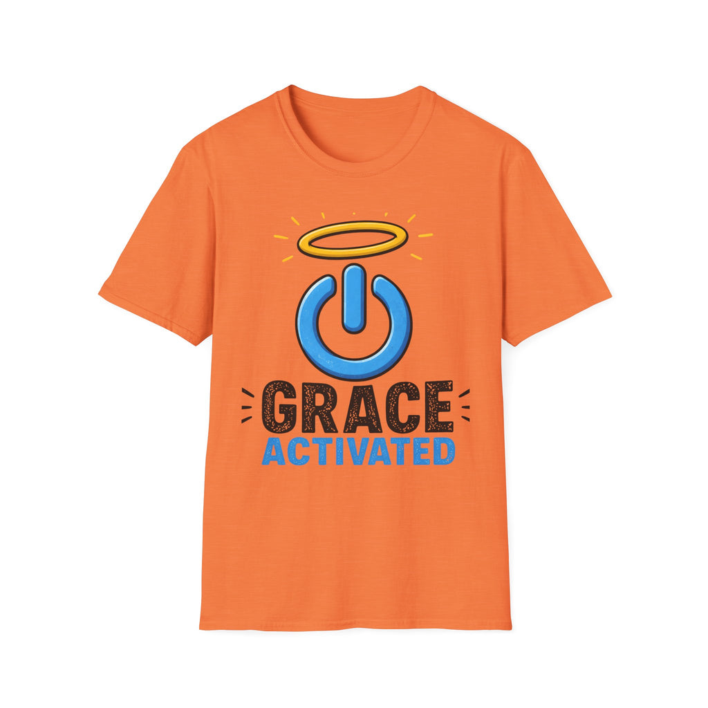 T-Shirt — Grace Activated Graphic Tee (Halo Power Symbol)
