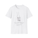 T-Shirt — Minimal Line Art Holding Hands Design