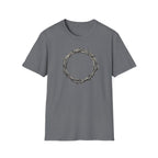 T-Shirt — Minimal Crown of Thorns Graphic Tee | Christian Faith Symbol Shirt