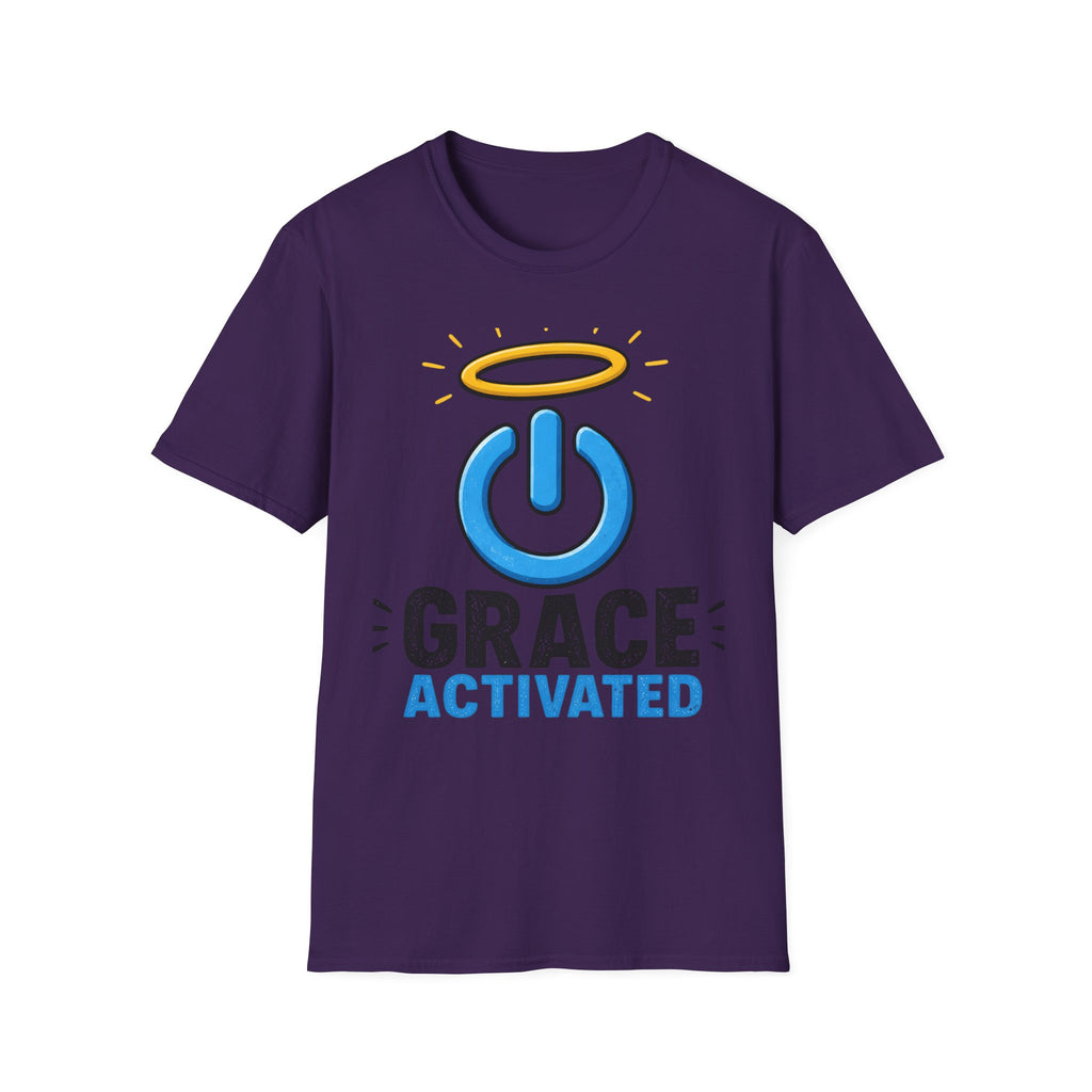 T-Shirt — Grace Activated Graphic Tee (Halo Power Symbol)