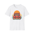 Christian T-Shirt — "Jesus Saves Bro" Retro Sunset Tee