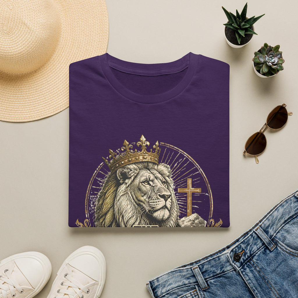 Lion of Judah T-Shirt — Christian Faith King Lion Graphic Tee