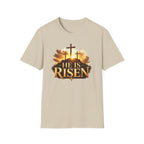 He Is Risen T-Shirt — Easter Christian Cross Resurrection Tee