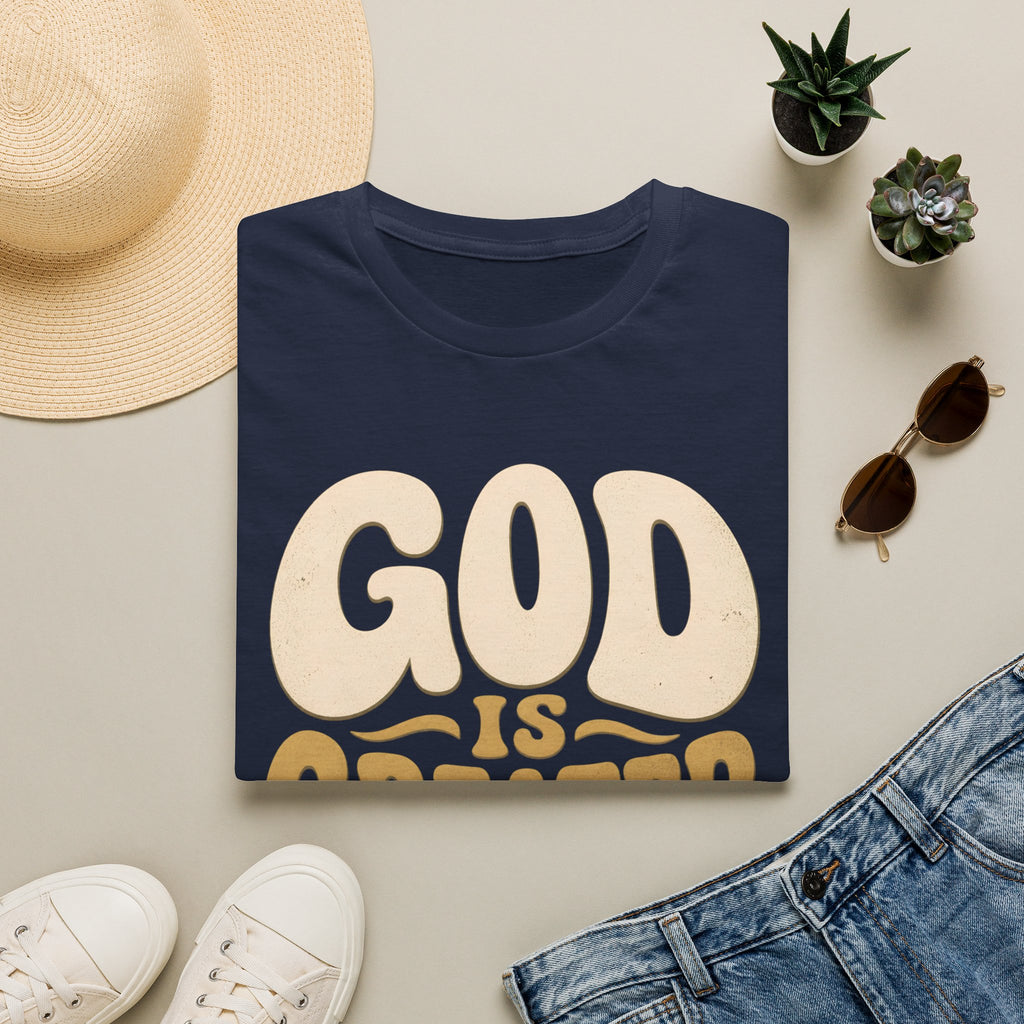 God Is Greater T-Shirt — Retro Faith Graphic Tee (1 John 4:4)