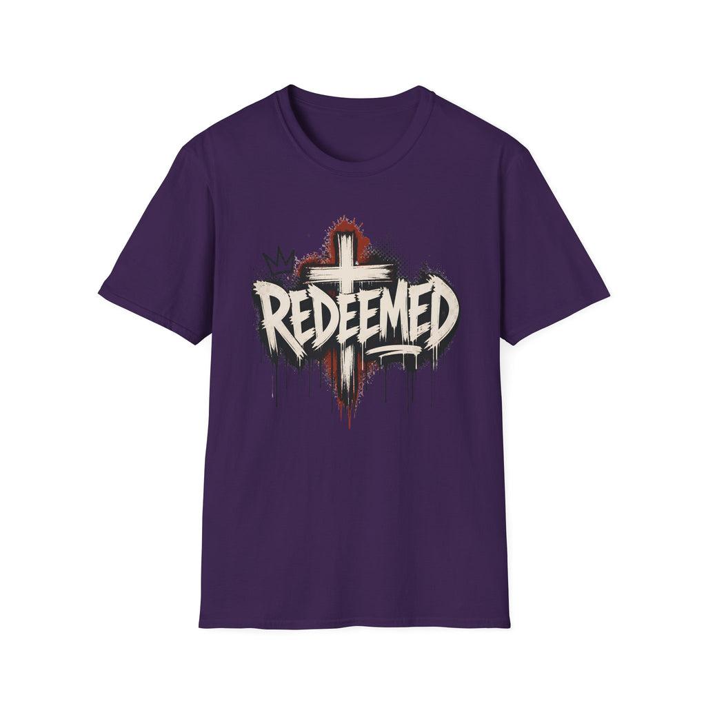 Redeemed Cross T‑Shirt — Christian Faith Graphic Tee