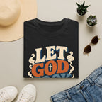 Let God Cook T-Shirt — Faith-Inspired Vintage Kitchen Graphic Tee