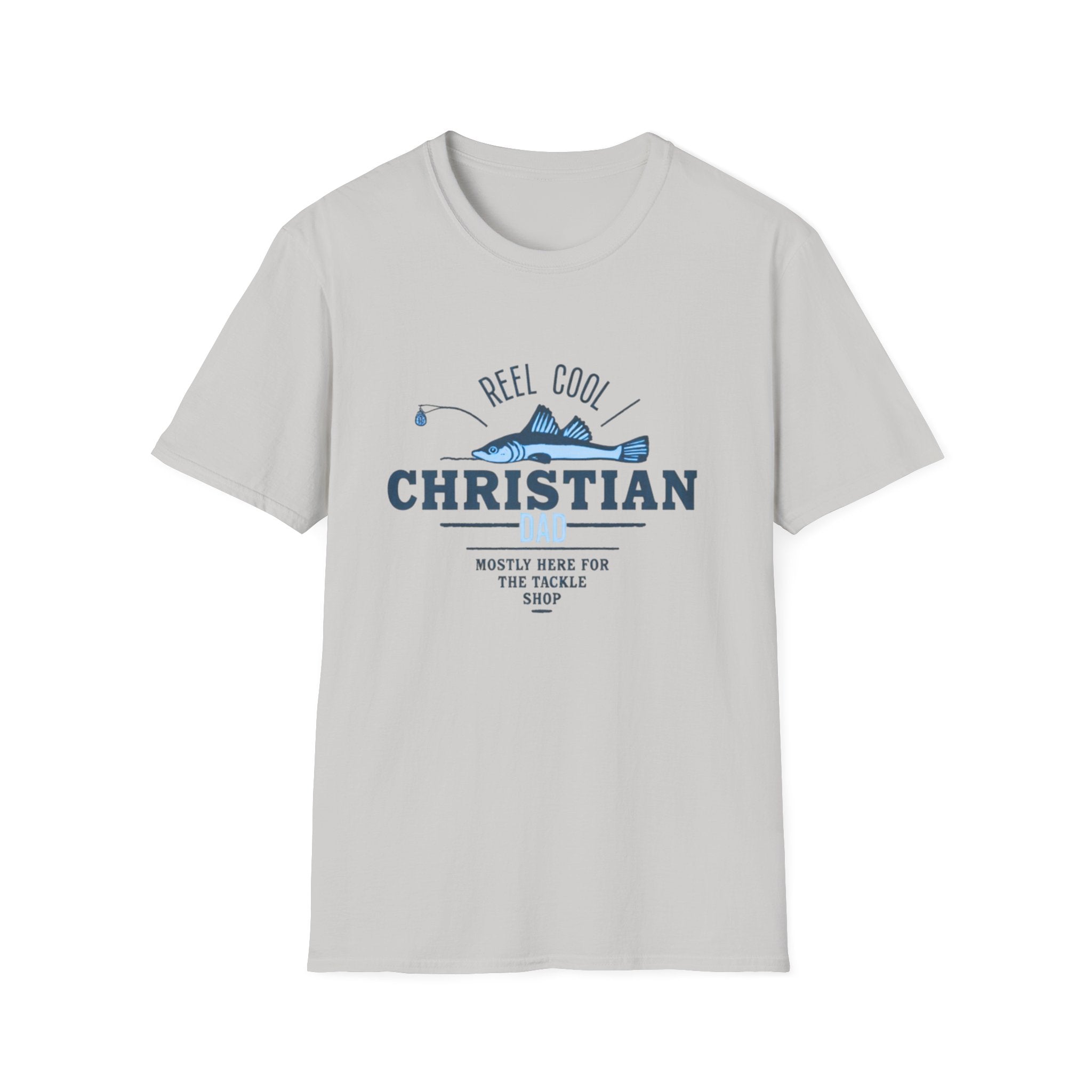 Reel Cool Christian Dad T-Shirt — Fishing Faith Father Gift