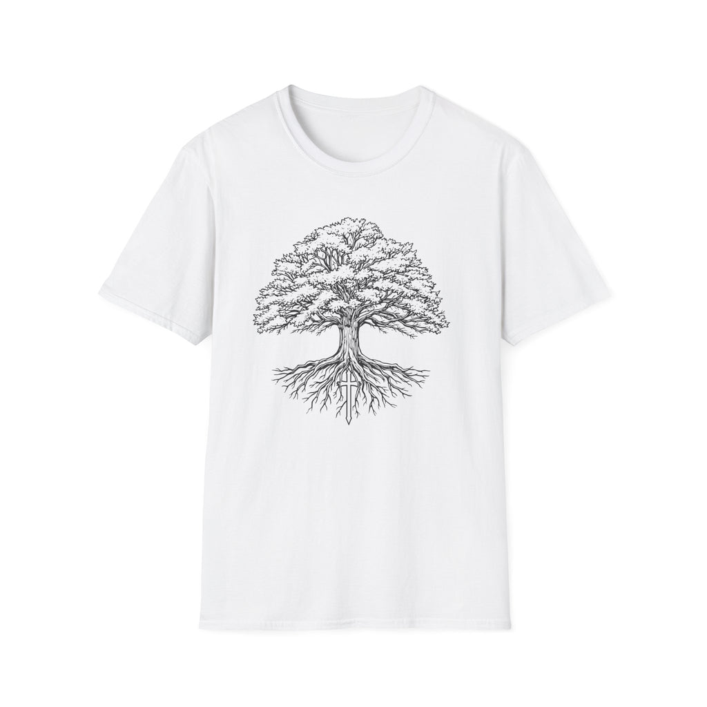 Tree of Life T-Shirt — Detailed Oak Tree Illustration Shirt