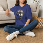 Christian T-Shirt — "Paid in Full" Cross Graphic Faith Tee