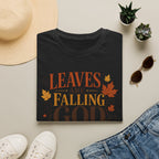 Leaves Are Falling God Is Faithful T-Shirt — Fall Christian Tee