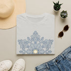 Floral Mandala Tee — Sunburst Lace Graphic T-Shirt