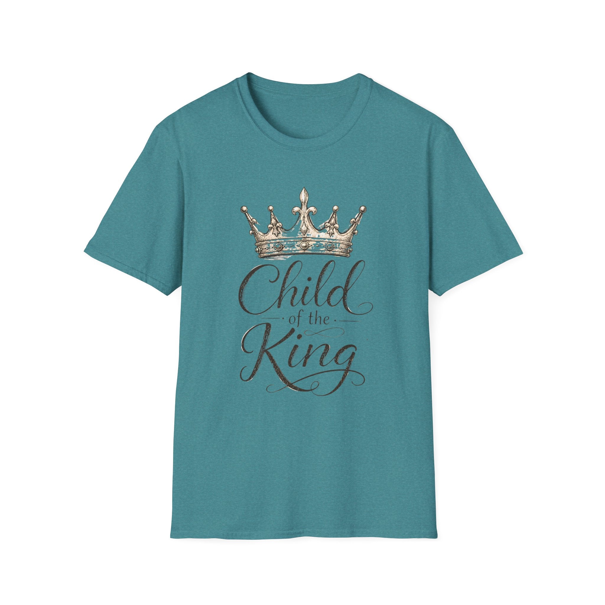 Child of the King T-Shirt — Crown Christian Faith Graphic Tee