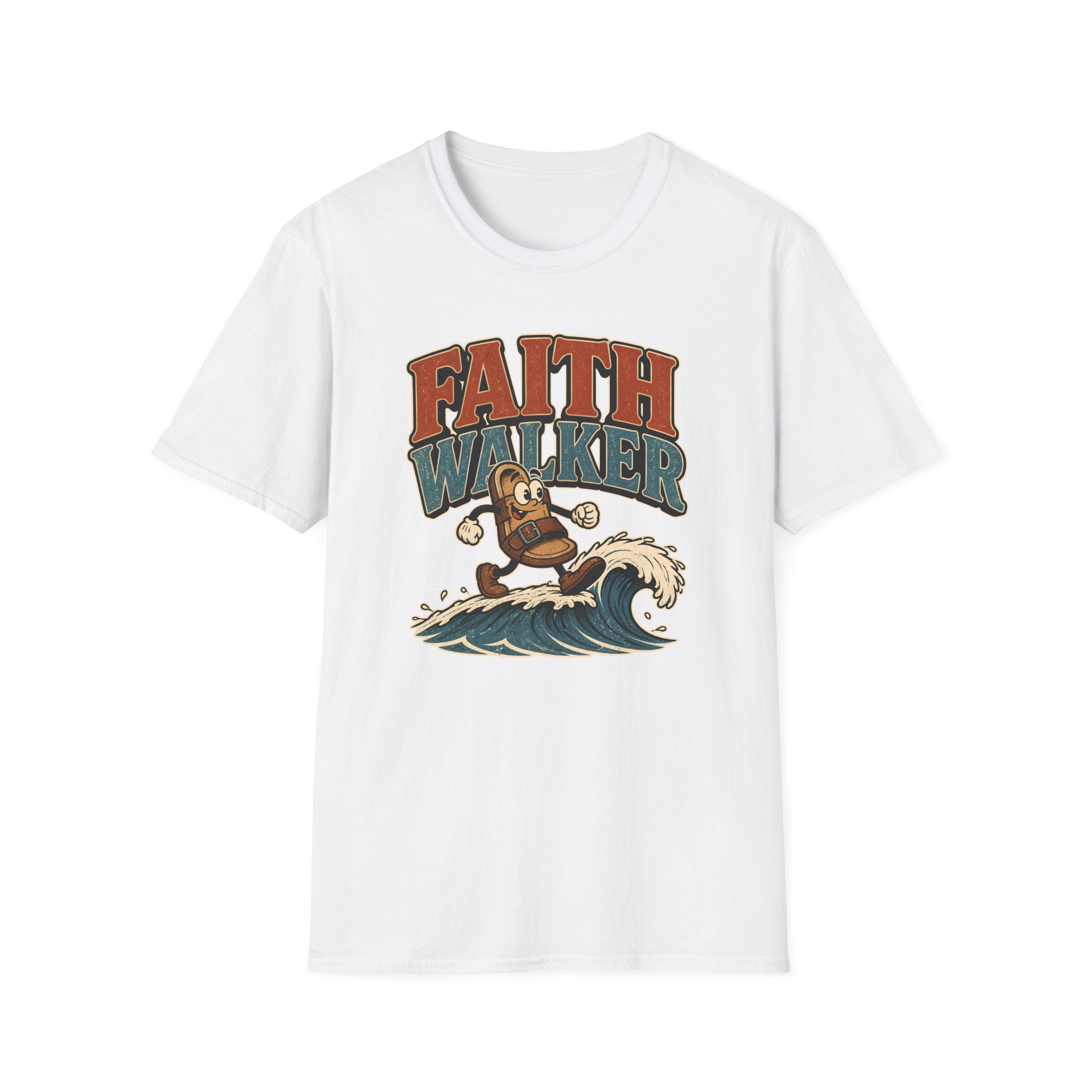 Faith Walker T-Shirt — Retro Surfing Faith Graphic Tee