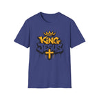 King Jesus T-Shirt — Crowned Faith Graphic Tee