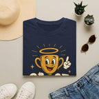 T-Shirt — 'Grace Wins' Angel Trophy Graphic Tee