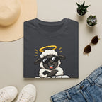 Saved Squad T‑Shirt — Cute Angel Sheep Graphic Tee for Christian Youth & Church Groups