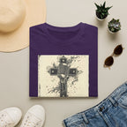 Vintage Microphone Cross T-Shirt — Retro Gospel Music Tee