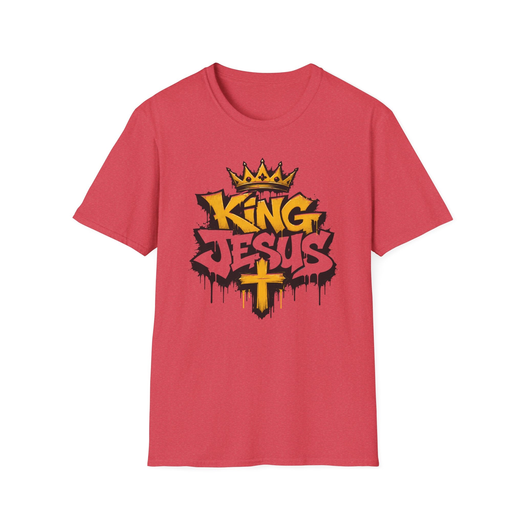 King Jesus T-Shirt — Crowned Faith Graphic Tee