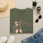 Guitar Floral "Praise Him with Strings" T-Shirt